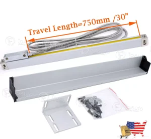 2-Axis DRO Package for Bridgeport EZ-Trak 30" x 12"