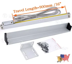 2-Axis DRO Package for Sharp Industries TMV-1, 35" x 15"